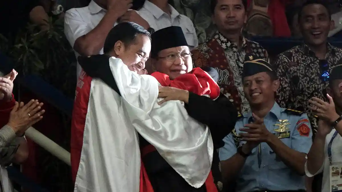 Presiden Jokowi dan Prabowo: Semuanya untuk Indonesia