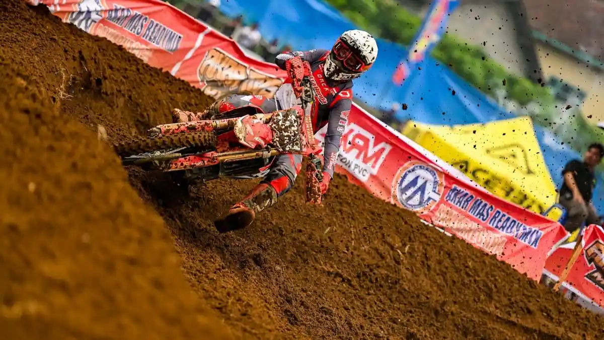 Sembuh dari Cidera Langsung Gaspol, Crosser AHM Raih Dua Podium Pada Final Kejurnas Motocross