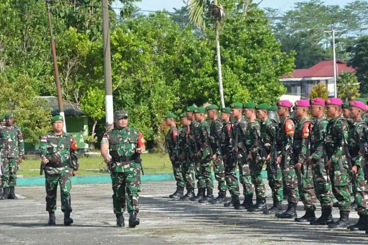 Pasukan Pelindung Freeport dari Serangan KKB Papua Diganti, 200 Personel Yonif 405/SK Siap Bertugas