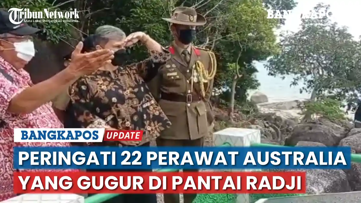 Dubes Australia Peringati 22 Perawat Australia yang Gugur di Pantai Radji Muntok