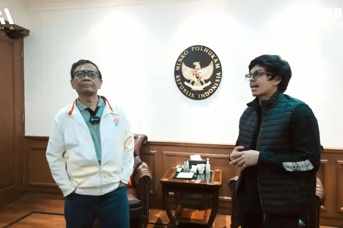 Atta Halilintar Tanyakan Sosok Anies Baswedan, Ganjar, dan Prabowo ke Mahfud MD