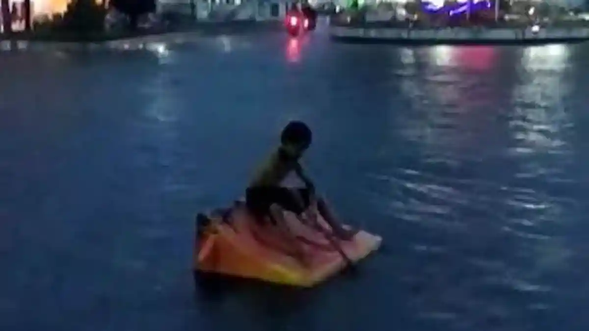 Ruas Jalan Simpang Beringin Sigli Banjir, Ini Sebabnya