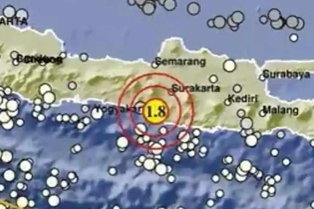 Gempa Hari Ini, Info Terkini BMKG Minggu 26 November 2023, Baru Saja Terjadi di Yogyakarta