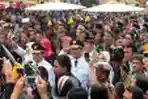 Menyapa Warga Sebelum Pelantikan