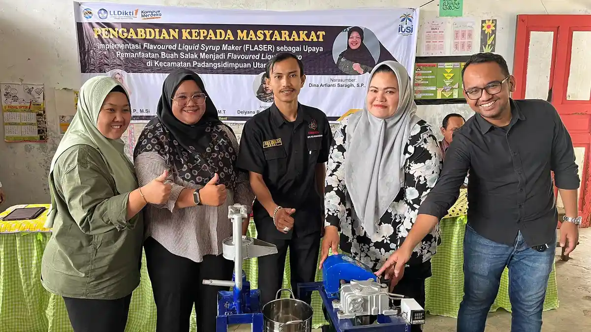 Ciptakan Mesin Flaser untuk Buat Sirup Salak Cair, Dosen ITSI Menang Hibah DRTPM Kemendikbudristek