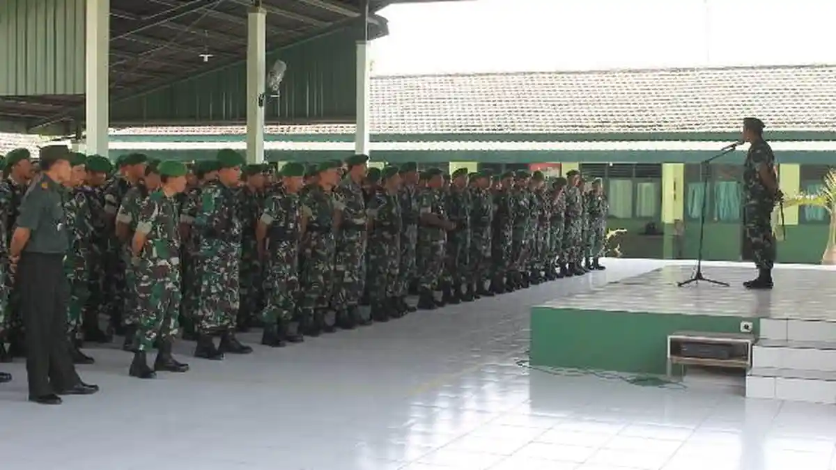 Letkol Kav Luluk Setyanto Kumpulkan Mendadak Seluruh Prajurit TNI AD di Sragen, Ada Apa?