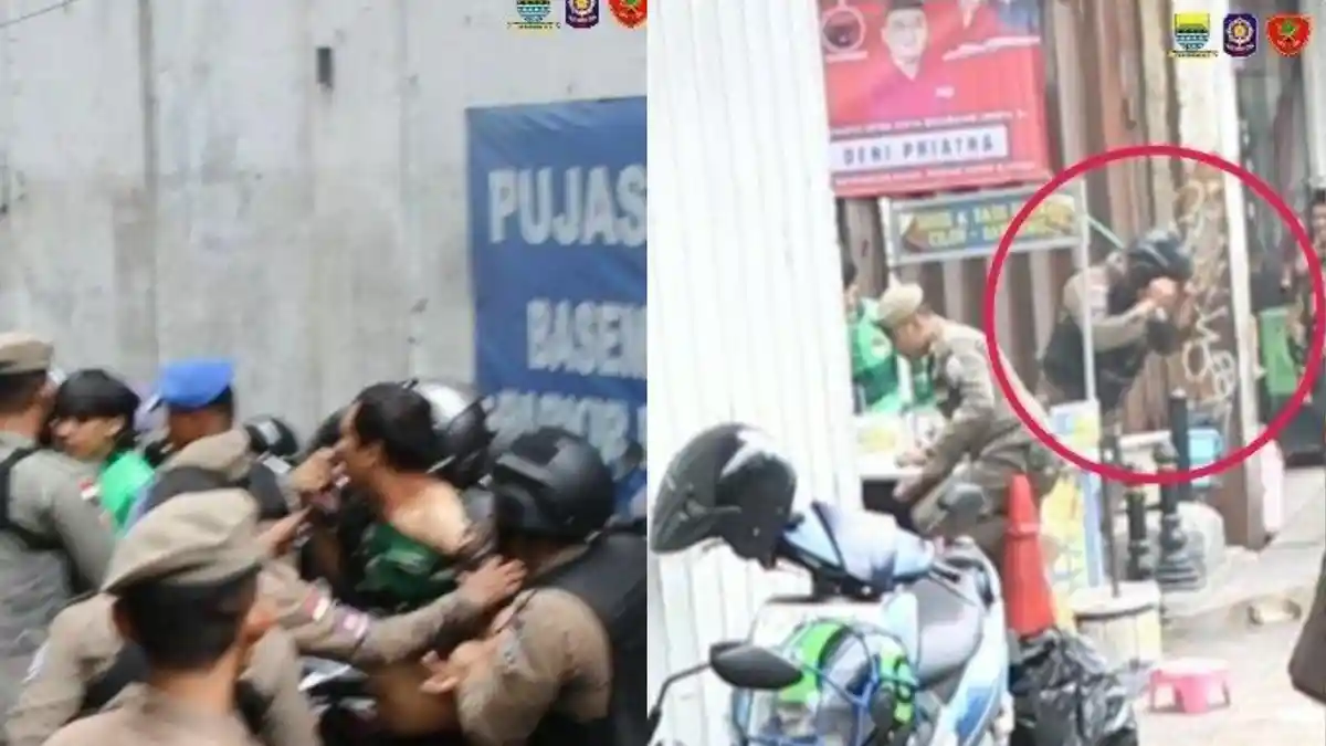 Kronologi Satpol PP Disiram Minyak Panas Saat Sterilkan Kawasan PKL ...