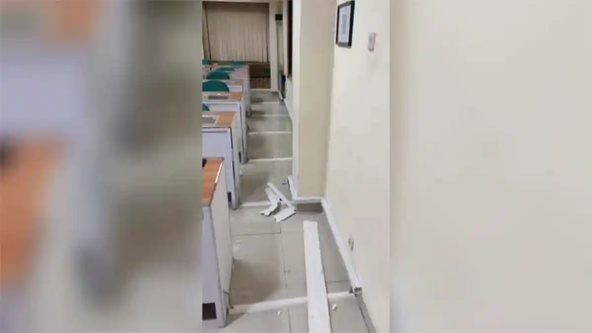 Kantor BKPSDM Kota Bogor Kena Dampak Kerusakan Akibat Gempa, Berkas Penting Dipastikan Aman