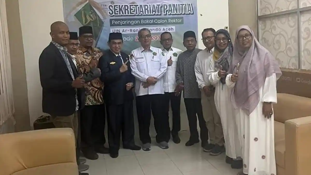Prof Muhammad Siddiq Armia Pendaftar Pertama Calon Rektor UIN Ar-Raniry 2026-2030