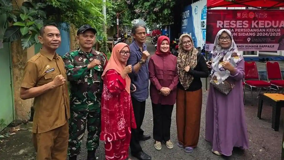 Air PDAM Sudah Tersedia, Warga Kelurahan Pisang Utara Makassar Girang