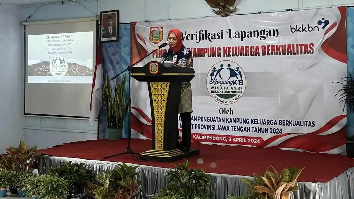 Tim Penilai Provinsi Verifikasi Desa Kalimendong Wonosobo Kampung Keluarga Berkualitas