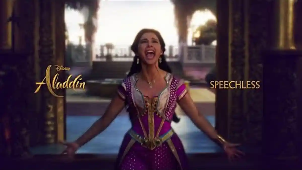 Download Lagu MP3 'Speechless' Naomi Scott selain 'A Whole New World' dalam 'Aladdin' 2019