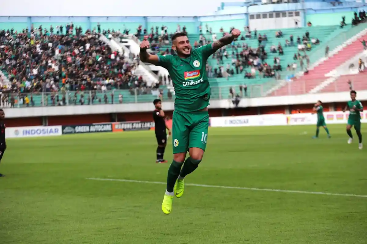 Target Striker PSS Yevhen Bokhashvili di Musim Perdananya di Indonesia : Bisa Cetak 20 Gol