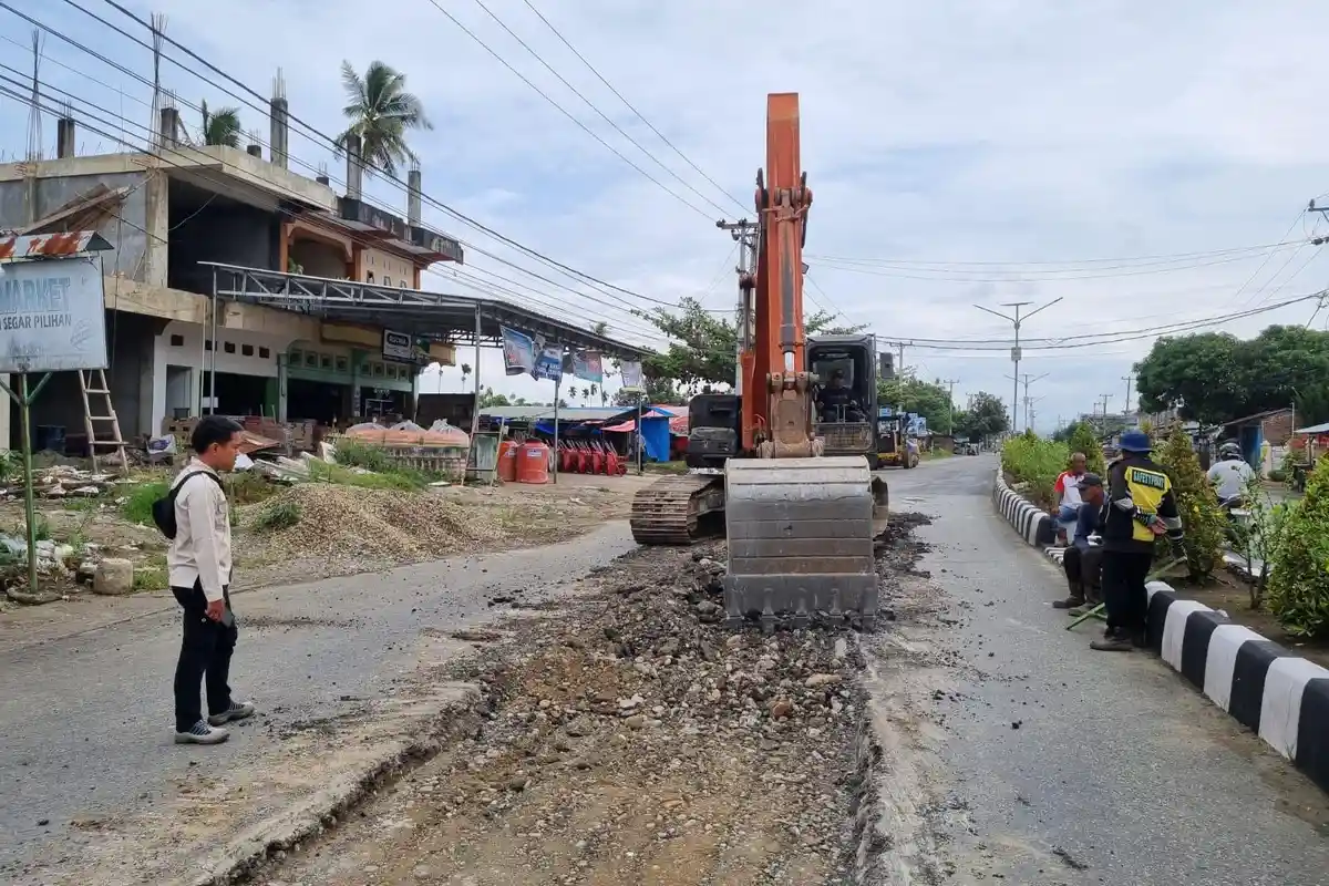 Jalan Rusak di Bengkulu Selatan Segera Mulus, Perbaikan Ditargetkan Tuntas Sebelum Idul Fitri
