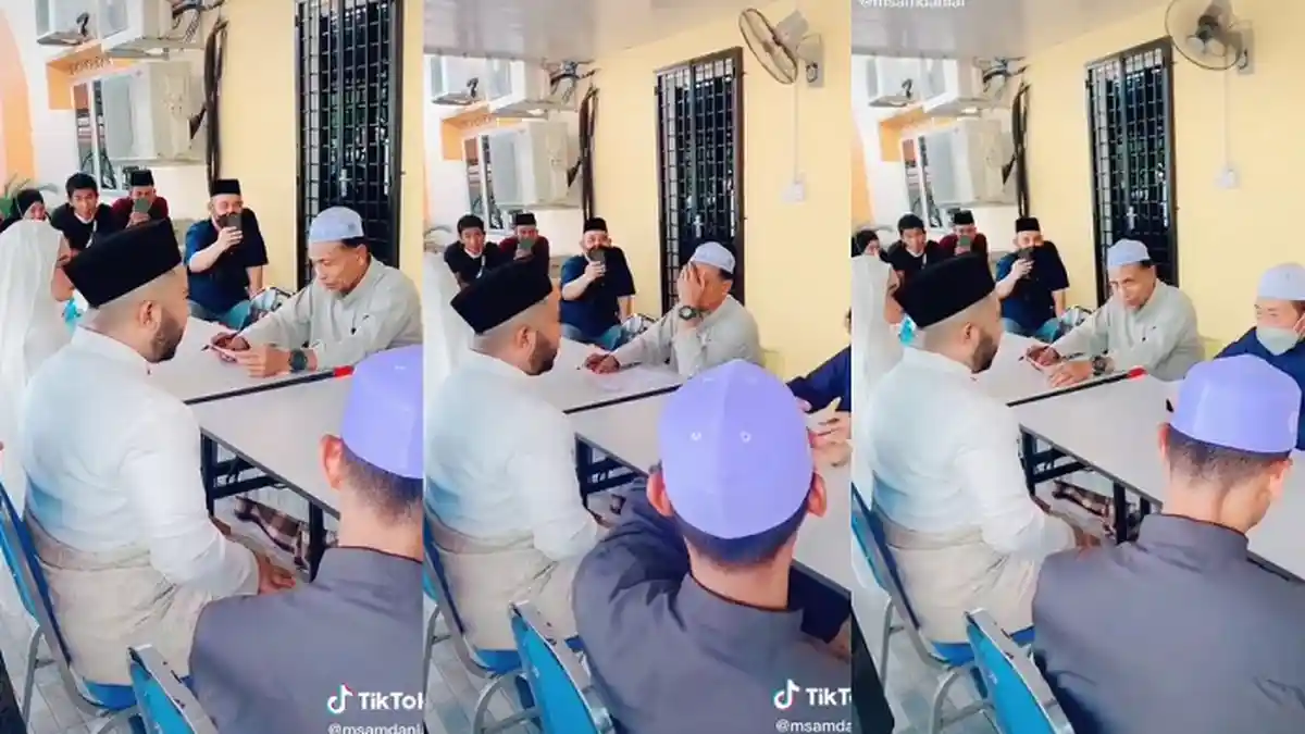 Viral Pengantin Pria Gugup saat Akad, Sebut Beri Mahar Rp 1,6 Triliun, Aslinya Hanya Rp 1,6 Juta