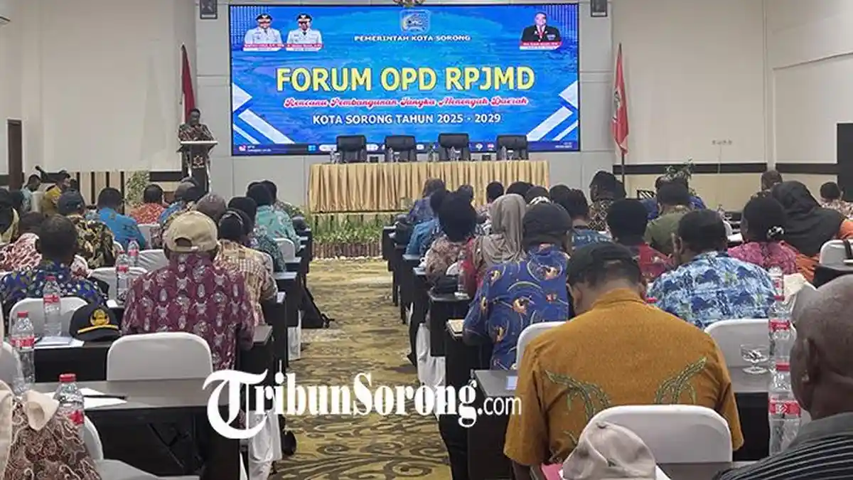 Pemkot Sorong Gelar Forum RPJMD 2025–2029, Program Fokus pada 5 Bidang Prioritas