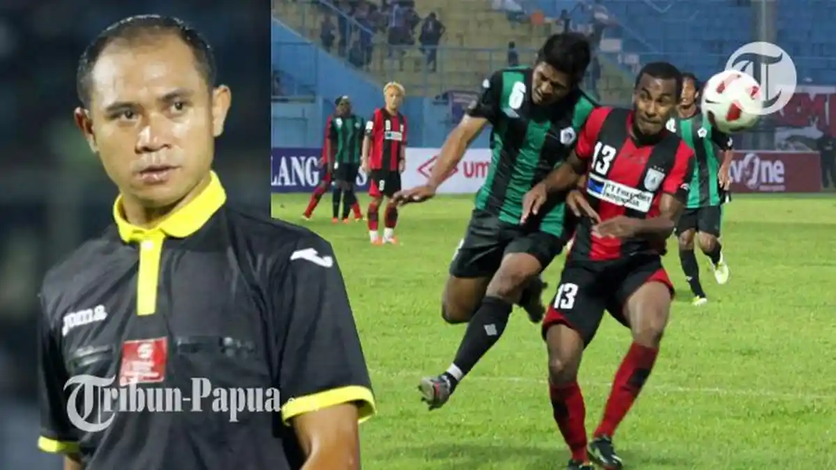 Tragedi Kanjuruhan Ratusan Suporter Tewas, [FLASHBACK] Wasit Oki Dwi Putra: Derby Papua Lebih Seram!