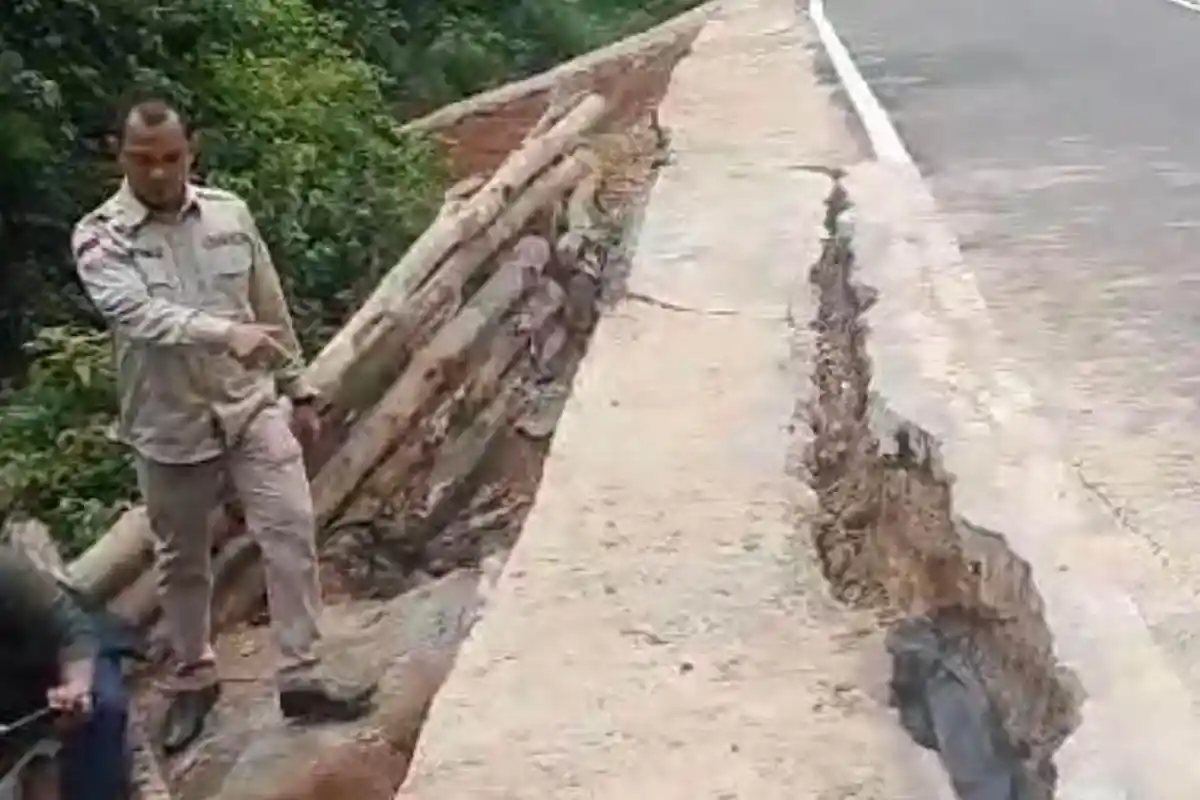 Dinilai Amburadul, DPRD Sarolangun Soroti Pekerjaan Jalan Kasang Melintang yang Telan Dana Miliaran