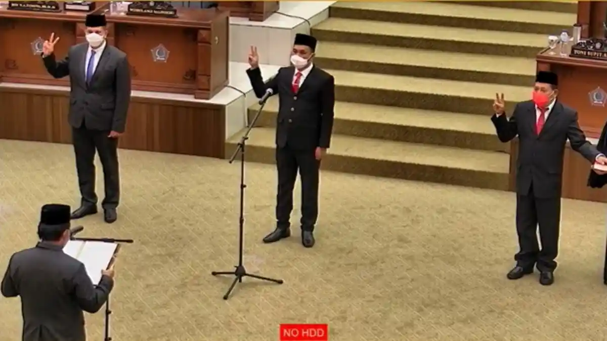 Ini Pesan Steven Kandouw untuk 'Trio H' yang Baru Dilantik sebagai Anggota DPRD Sulut