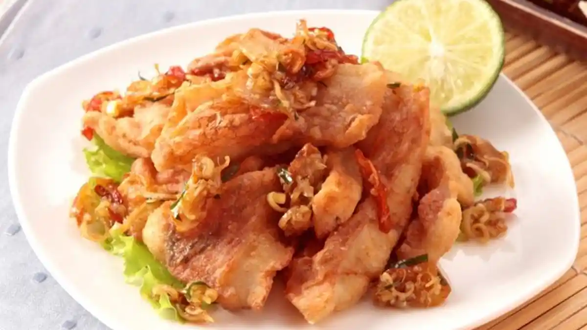 Menu Buka Puasa Ikan Fillet Saus Rempah Iris, Bahan dan Cara Buat Ikan Fillet Saus Rempah Iris