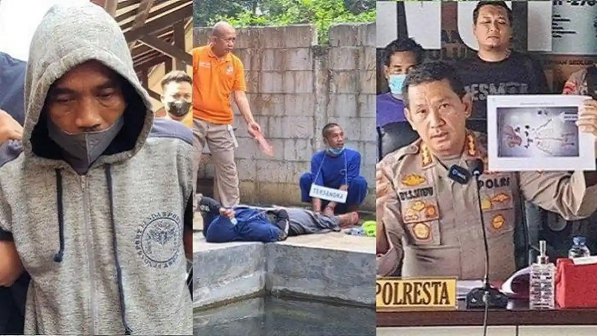 2 Fakta Rekonstruksi Kasus Inses Ayah dan Anak dan Pembunuhan 7 Bayi di Jawa Tengah