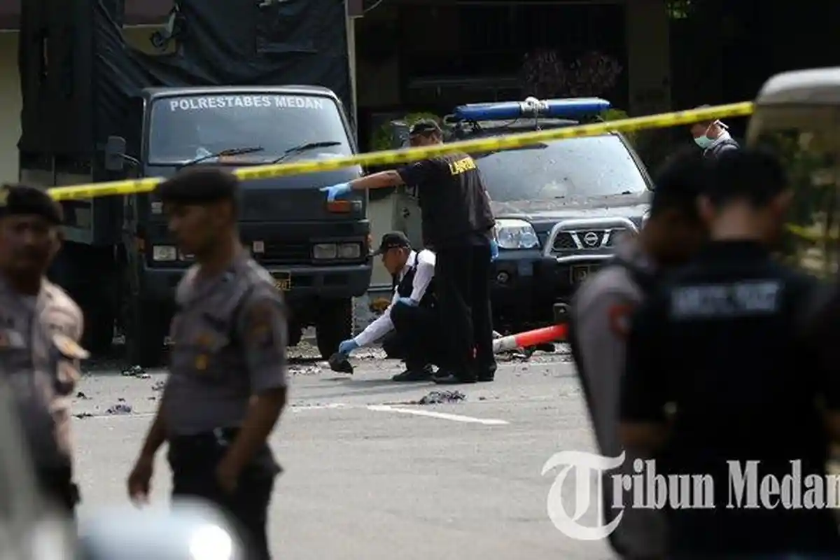 Densus 88 Baku Tembak di Medan, 2 Terduga Teroris Tewas, Diduga Terkait Bom Bunuh Diri