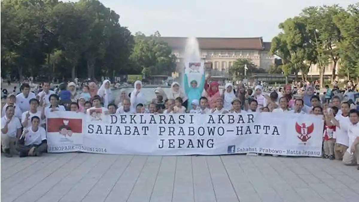 Puluhan WNI di Jepang Deklarasikan Dukungan Bagi Prabowo-Hatta