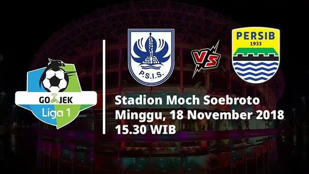 Live Streaming (TV Online, Indosiar) PSIS vs Persib Sore ini Pukul 15.30 WIB, Tonton di Sini