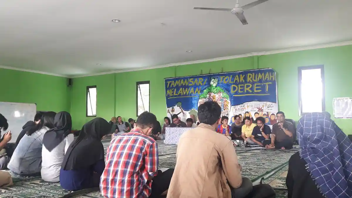 Warga Menilai Mereka yang Setuju Rumah Deret Hanya Mengontrak di Tamansari Bandung
