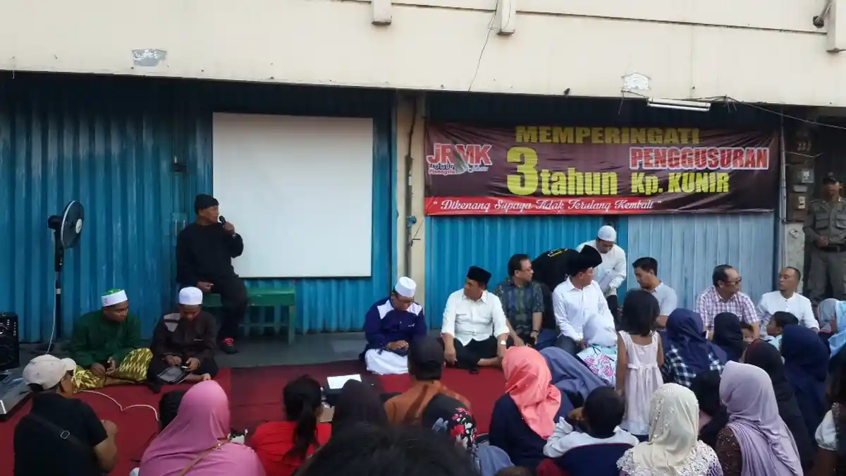 Digusur Pemerintah Tiga Tahun Lalu, Warga Kampung Kunir Berharap Kembali Punya Kampung
