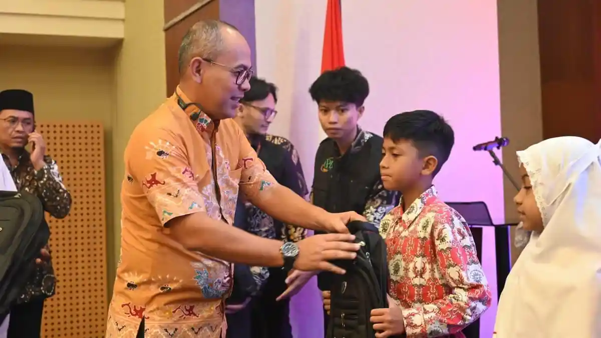 Zakat Pegawai Bank Sumut Biayai Pendidikan Pelajar, UPZ Diakui Terunggul di Sumut