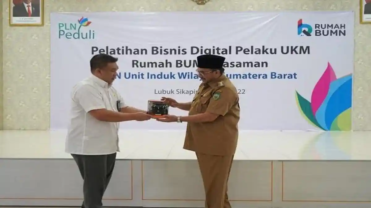 Bupati Pasaman: UKM Harus Melek Digital, Marketplace PLN Mobile Bisa Jadi Solusi