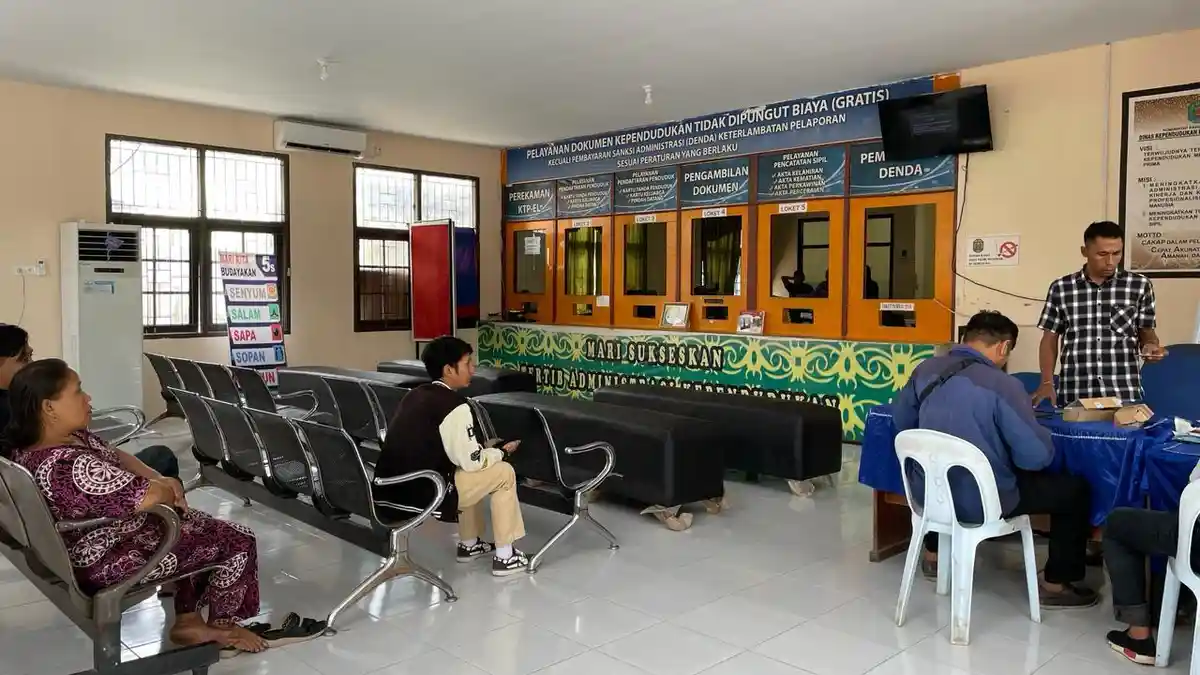 Pelayanan di Disdukcapil Nunukan Tetap Buka Meski Libur dan Cuti Bersama, Didominasi Cetak e-KTP