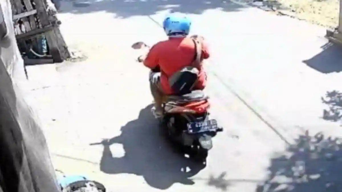 Aksi Begal Payudara Beraksi di Pati Terekam CCTV, Tidak Disangka Begini Endingnya