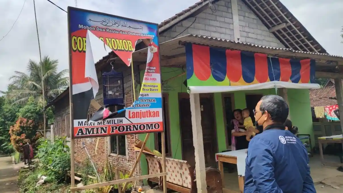 Pilkades Semarang Memanas, Alat Peraga Kampanye di Tengaran Dirusak OTK