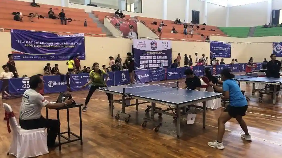 Babak Final Usai, Ini Juara Dari Tenis Meja Piala Rektor UT dan Bupati Tabanan Cup 2023