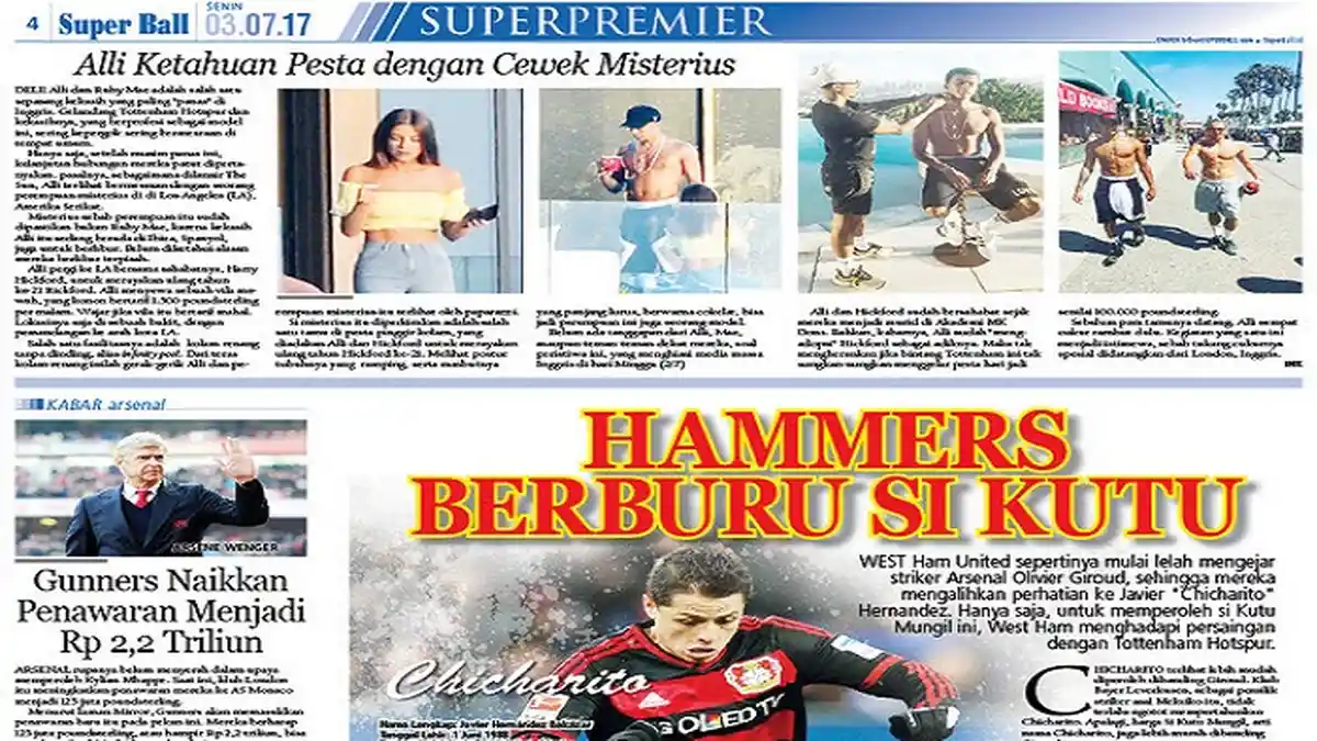 West Ham Alihkan Perburuan ke Javier Hernandez