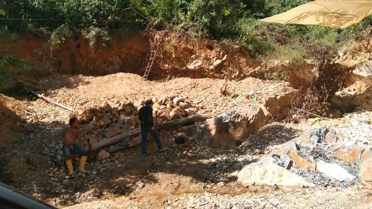 Aktivitas Penambangan Ilegal Batu Granit di Bintan Sudah Bertahun-tahun, Baru Sekarang Dibubarkan