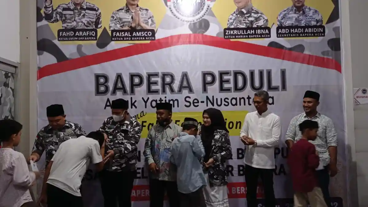 Bapera Launching Program Beasiswa Pesantren Bagi Anak Aceh dan Santuni Yatim