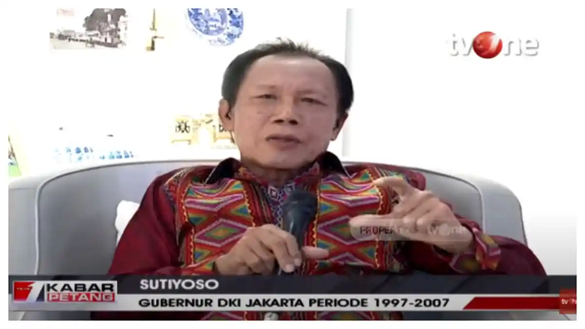 Sutiyoso Ungkap Pengalaman Cara Perlakukan FPI dan Habib Rizieq: Sekeras Apapun Masih Bisa Didekati