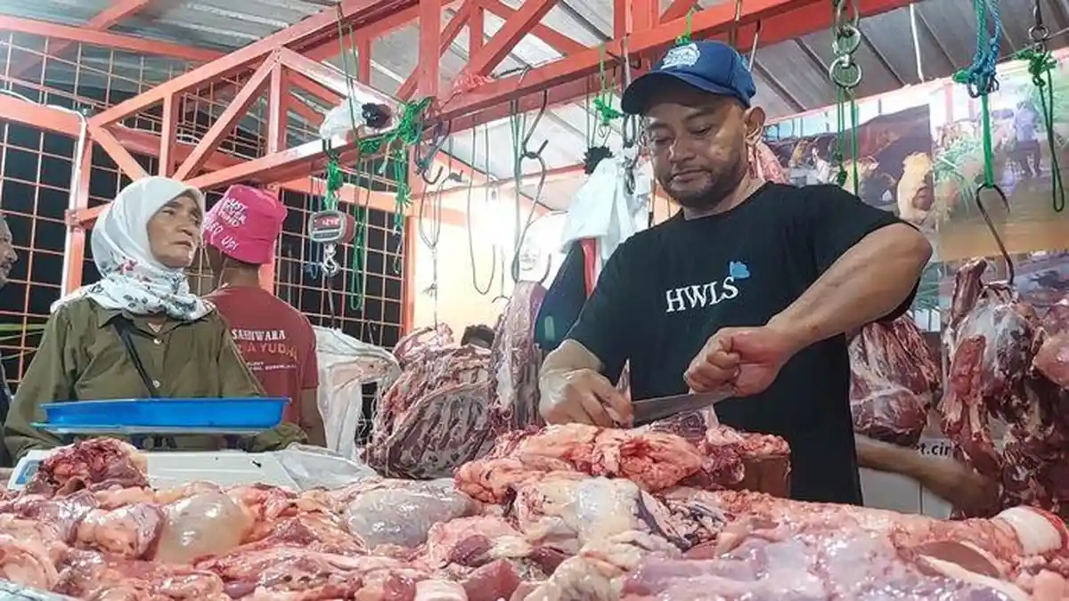 Harga Daging Sapi di Cirebon Meroket Jelang Lebaran 2024, Capai Rp 160 Ribu per Kilogram