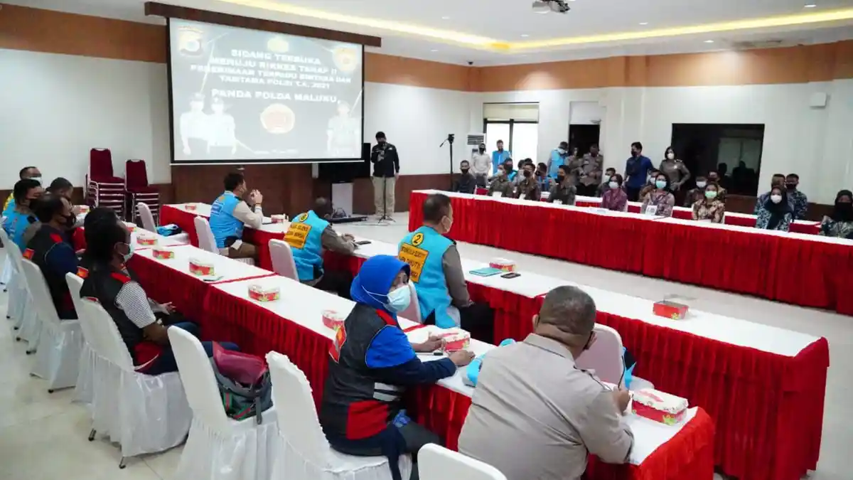 615 Casis Panda Polda Maluku Lolos Menuju Tahap Pemeriksaan Kesehatan