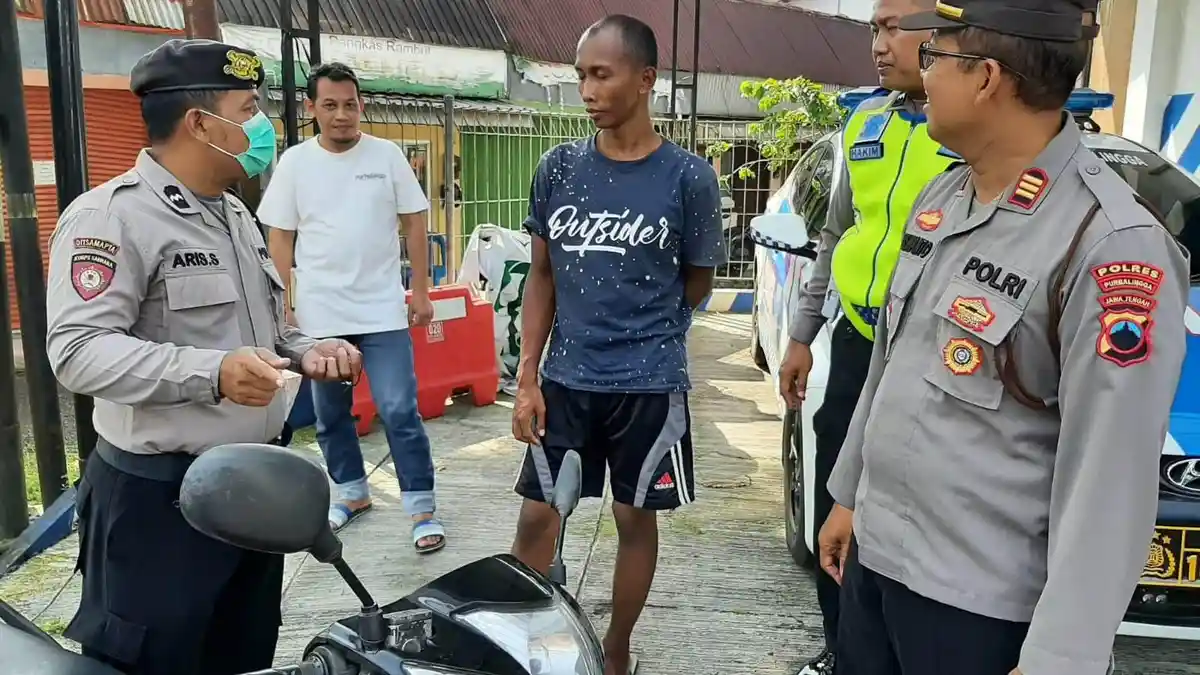 ODGJ di Purbalingga Tertangkap Tangan Dorong Sepeda Motor Curian, Bagaimana Nasibnya?