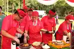 LOMBA Ngerujak Pimpinan OPD, Serangkaian HUT ke-238 Kota Denpasar Berjalan Seru