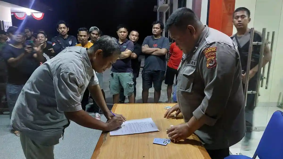 2 Kesepakatan Penting Sopir Maxim se Jayapura Terkait Pencopotan Stiker