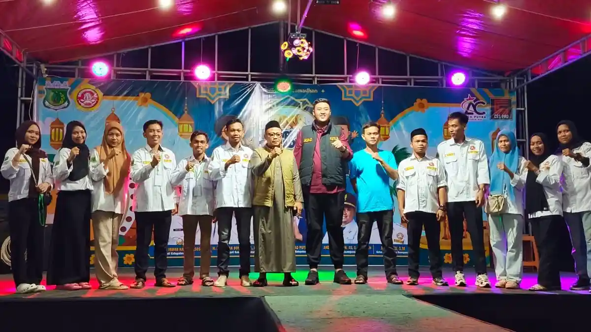 Dekatkan Pemuda dengan Aktivitas Positif, Karang Taruna Duampanua Pinrang Gelar Kampung Ramadan