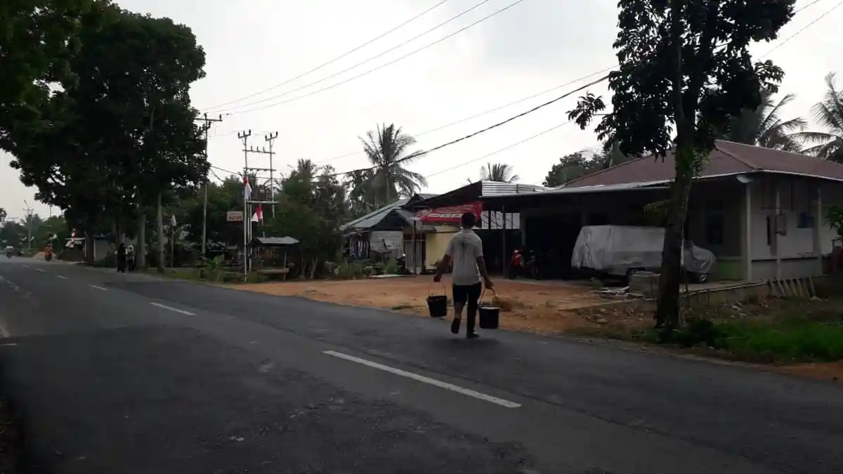 Musim Kemarau, Warga Kecamatan Empanang Kesulitan Air Bersih