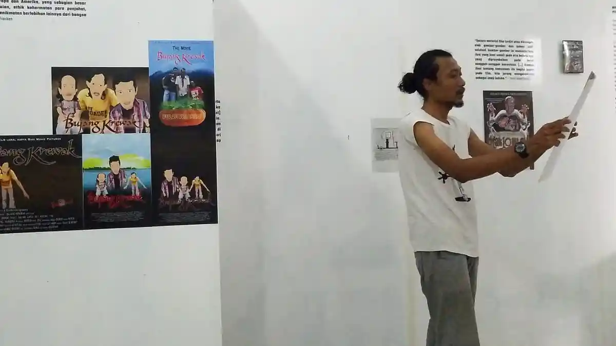 Seniman Singkawang Hadirkan Kinematek Singkawang di Galeri Bermuda