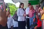 Gubernur Maluku Utara Sherly Laos Tinjau Kondisi Lansia di Panti Jompo Ternate