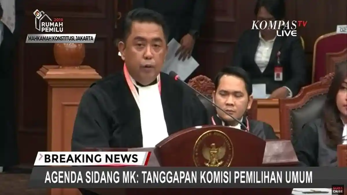 Fakta Hasil Sidang MK, 2 Kali KPU Jawab Telak Tuduhan Tim Prabowo di Sidang Sengketa Pilpres 2019
